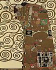 The Fulfillment (detail I) by Gustav Klimt